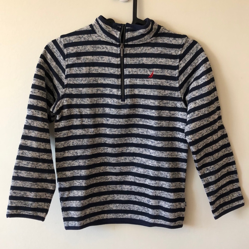 Nautica Sweater Stripe Grey size 6